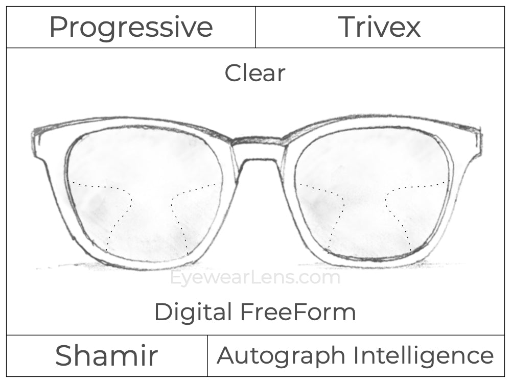 Progressive - Shamir - Autograph Intelligence - Digital - Trivex - Clear