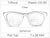 Trifocal - Flat Top 7X28 - Plastic - Spherical - Clear