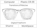 Computer Progressive - Shamir - WorkSpace - Digital FreeForm - Plastic - Transitions XTRActive
