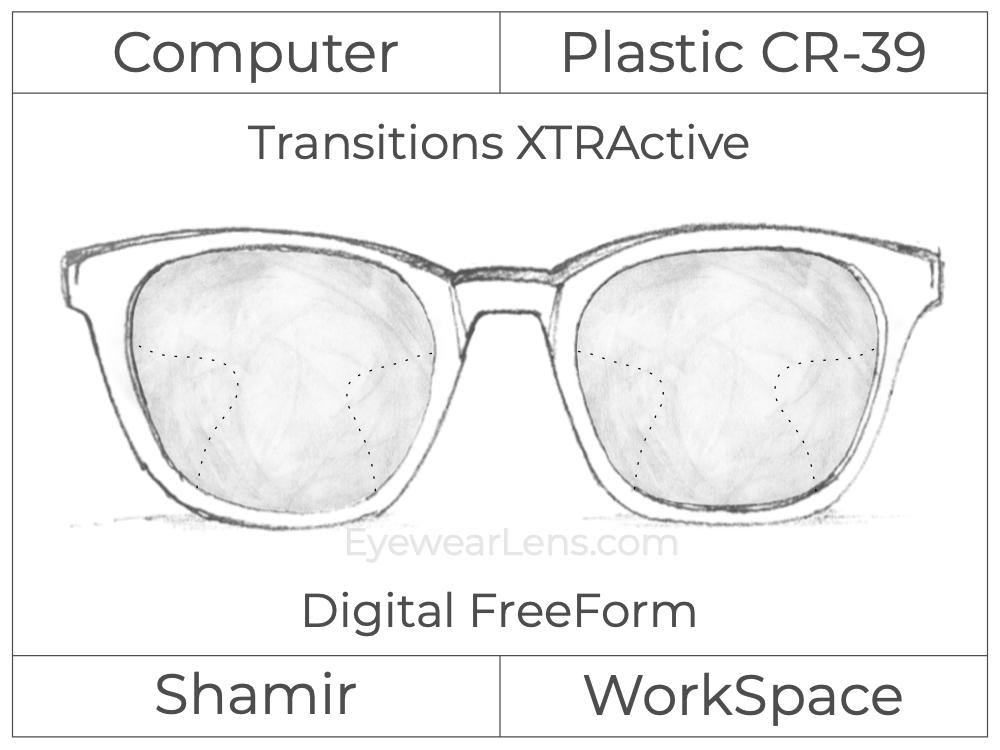 Computer Progressive - Shamir - WorkSpace - Digital FreeForm - Plastic - Transitions XTRActive