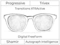 Progressive - Shamir - Autograph Intelligence - Digital - Trivex - Transitions XTRActive